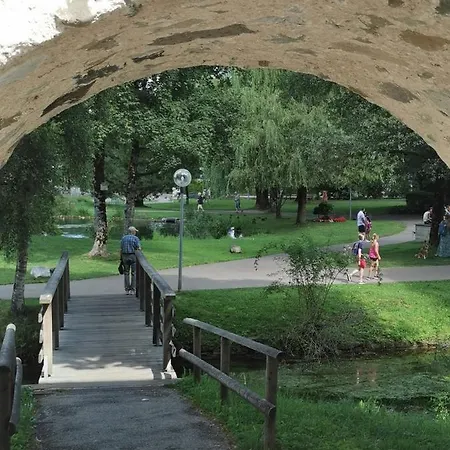 Ferienstudio Altstadtflair - Historisch Urlauben Im Denkmalschutz Am Kurpark Mit Gemeinschaftsbad アパート イスニー・イム・アルゴイ